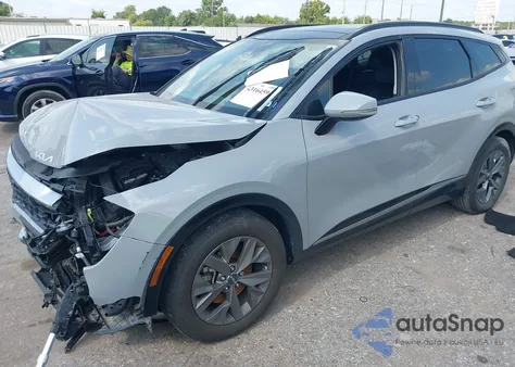 2024 Kia Sportage Sx из США, поврежденный, VIN 5XYK43DF3RG142847